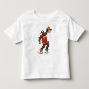 Camiseta Pé Grande Sasquatch Basquete Natal 2026 Feriado