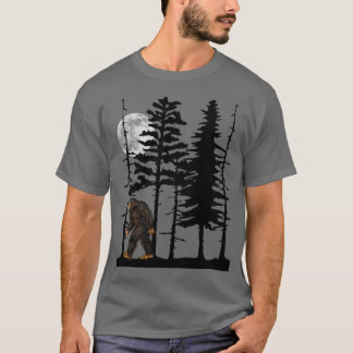 Camiseta Pé Grande Sasquatch No Dia Das Bruxas