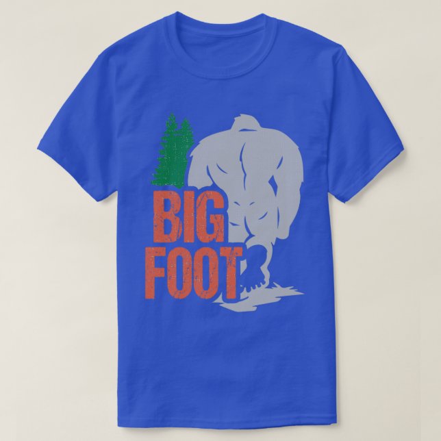 Camiseta Pé Grande Sasquatch Yeti (Frente do Design)
