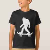 Pé Grande Skatista Yeti Sasquatch Skate