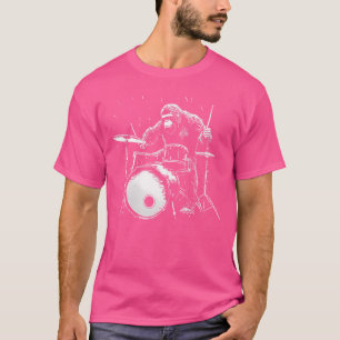 Camiseta Pé Grande Tamborilando Gorila Macaco Funilário