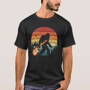 Camiseta Pé grande tocando baixo músico baixista música G
