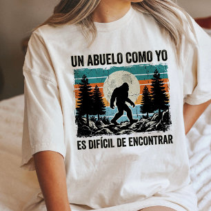 Camiseta Pé Grande Vovô Pôr do Sol Retro Vintage