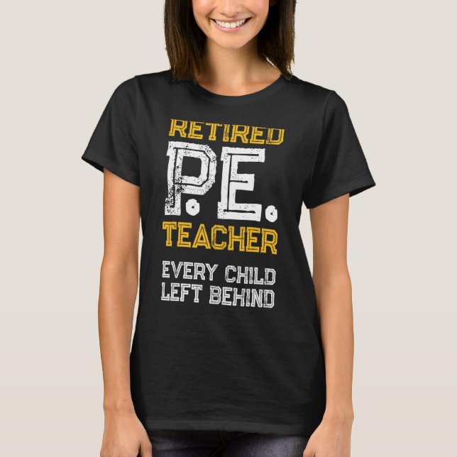 Camiseta PE - Professor de Educação Física Esquerdo (Frente)
