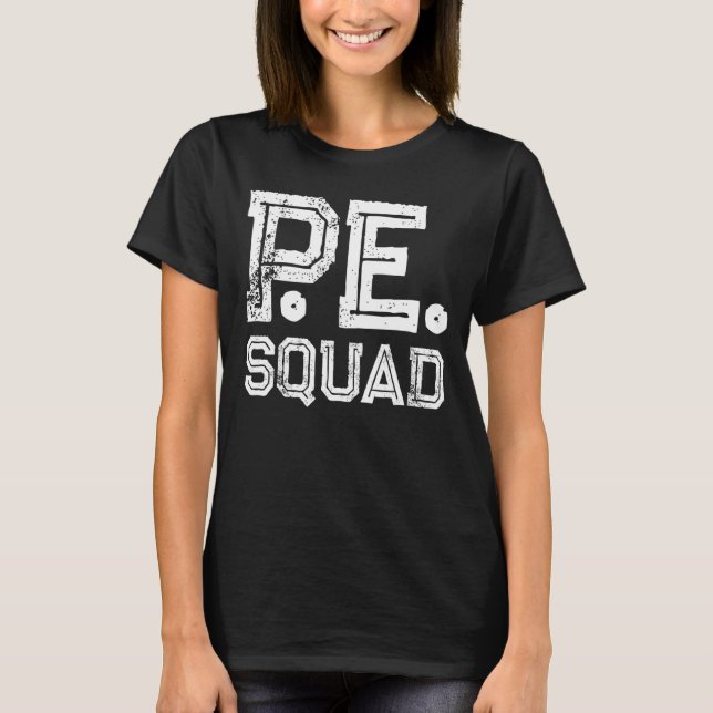 Camiseta PE - Professor de Educação Física Esquerdo (Frente)