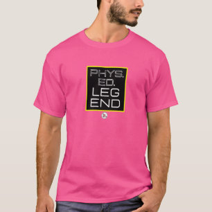 Camiseta Pe Professor Phys Ed Legenda Futura Educação Físic