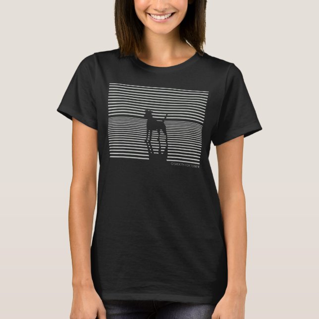 Camiseta Pé Suave, Terrier Dog Love (Frente)