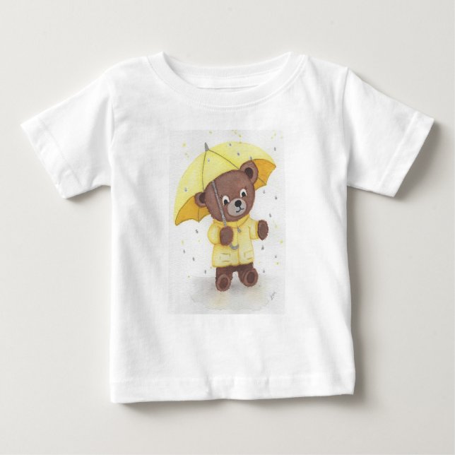 Camiseta Pé-urso na Chuva (Frente)