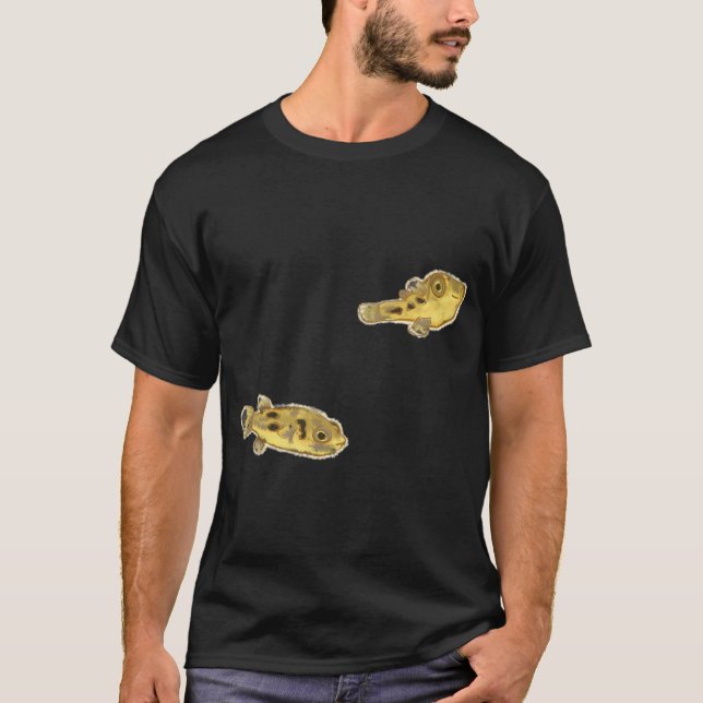 Camiseta Pea Puffers - BB Puffers - Peixe Mini Puffer (Frente)