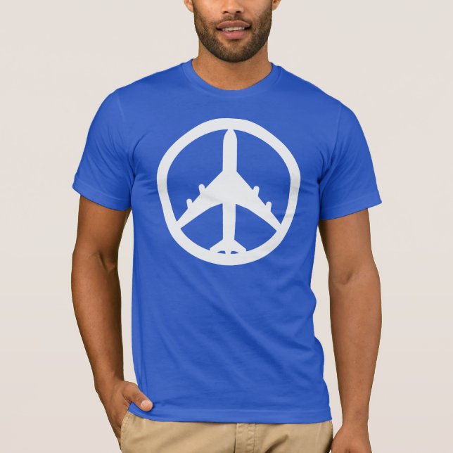 Camiseta Peace Airplane (Frente)