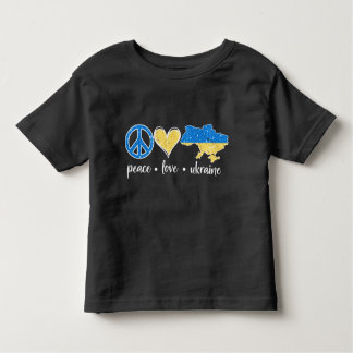 CAMISETA PEACE AMVE UCRÂNIA AMARELO AZUL