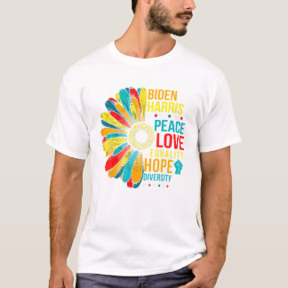 Camiseta Peace Diversity Equality