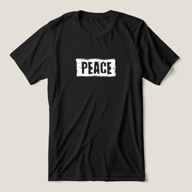 Camiseta Peace Double Sided  (Design frontal)