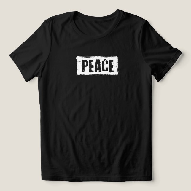 Camiseta Peace Double Sided  (Design frontal)