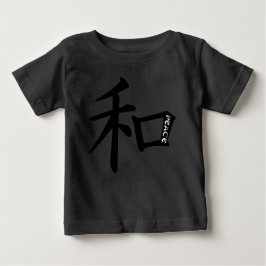 Camiseta PEACE in Japonês Tee