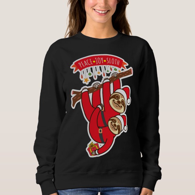 Camiseta Peace Joy Sloth (Frente)