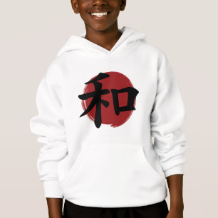 Camiseta Peace Kanji Símbolo Japonês Caligrafia