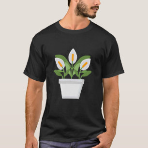 Camiseta Peace Lily Spathhyllum Plant