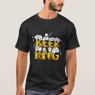Camiseta Peace Love Beer Pong Beer Pong Beer Pong - Jogo do