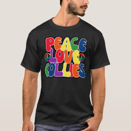 Camiseta Peace Love Collies