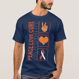 Camiseta Peace Love Cure ADHD Awarness Frisor Friso Suaviza