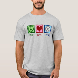 Camiseta Peace Love HVAC Company