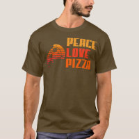 Peace Love Pizza Amantes I Love Pizza 367