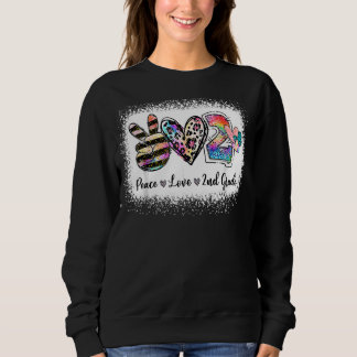 Camiseta Peace Love Segundo Ano De Volta Ao segundo Da Equi