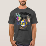 Camiseta Peace Love Volleyball Nannie Life Mom Grandma Leop<br><div class="desc">Peace Love Volleyball Nannie Life Mom Grandma Leopard  .</div>