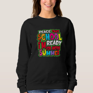 Camiseta Peace Mic Saiu School Estou Pronto Para Outra Co