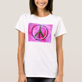 Camiseta ...peace...original art by healingcolors...