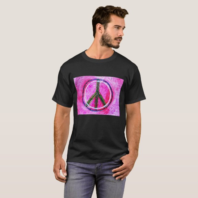 Camiseta ...peace...original art by healingcolors... (Frente Completa)