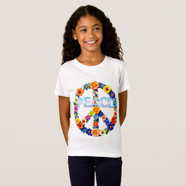 CAMISETA PEACE SIGN (Frente Completa)
