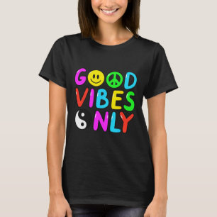 Camiseta PEACE SIGN LOVE 60s 70s Groovy Hippie Costume Hall