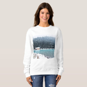 Camiseta Peaceful Winter (lago Louise)