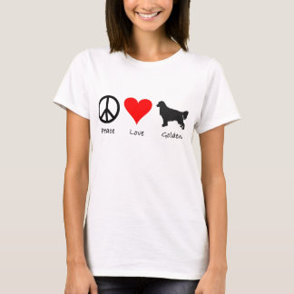 Camiseta peacelovegolden