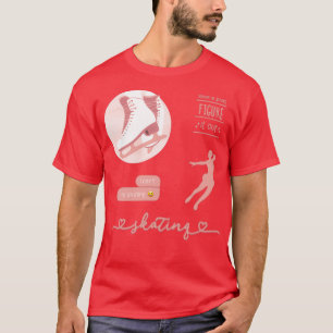 Camiseta Peach Blush Pink Watercolor Skater Skater