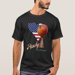Camiseta Peach Gaffney Sc South Carolina Festival Peachoid