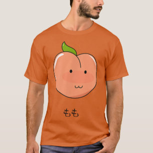 Camiseta Peach Momo Japonês Estilo Kawaii Otaku Estilo Boni