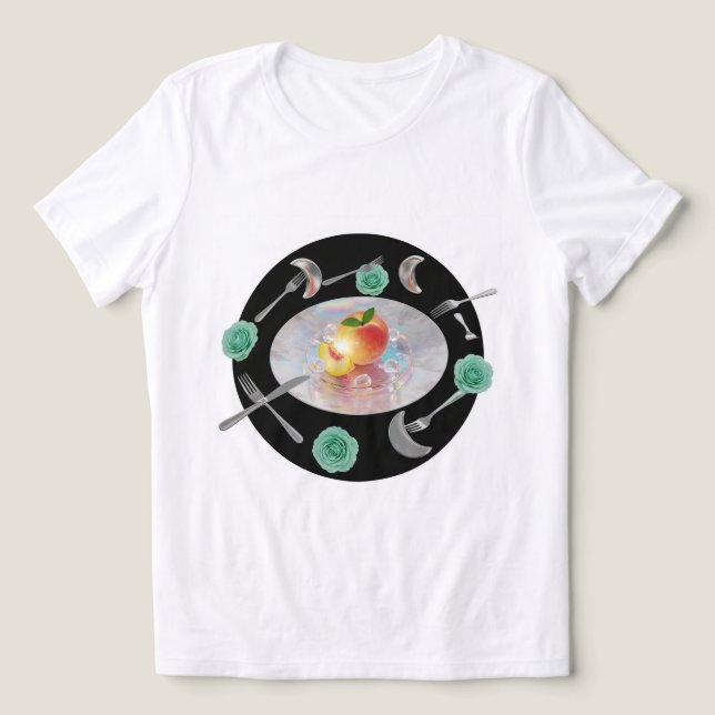 Camiseta Peach & Moon Janto Tee 🍑 🌙 (Design frontal)