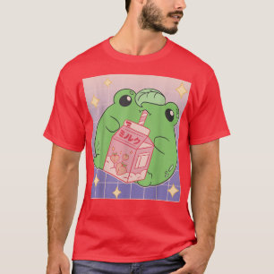 Camiseta Peach Sweet Japan Graphic Harajuku Otaku Aestético