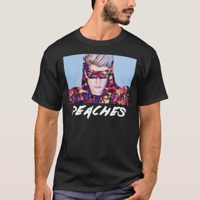 Camiseta Peaches Music Singer (Frente)