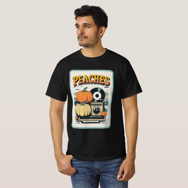 Camiseta Peaches Records (Frente Completa)