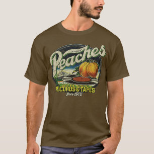 Camiseta Peaches Records Tapes 1975 Baseball TShirt