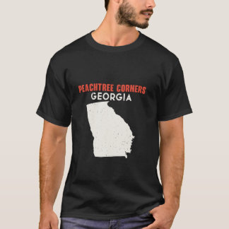 Camiseta Peachtree cantos Georgia Estado EUA Viagem