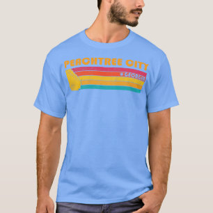 Camiseta Peachtree City Georgia Vintage angustiou Souvenir