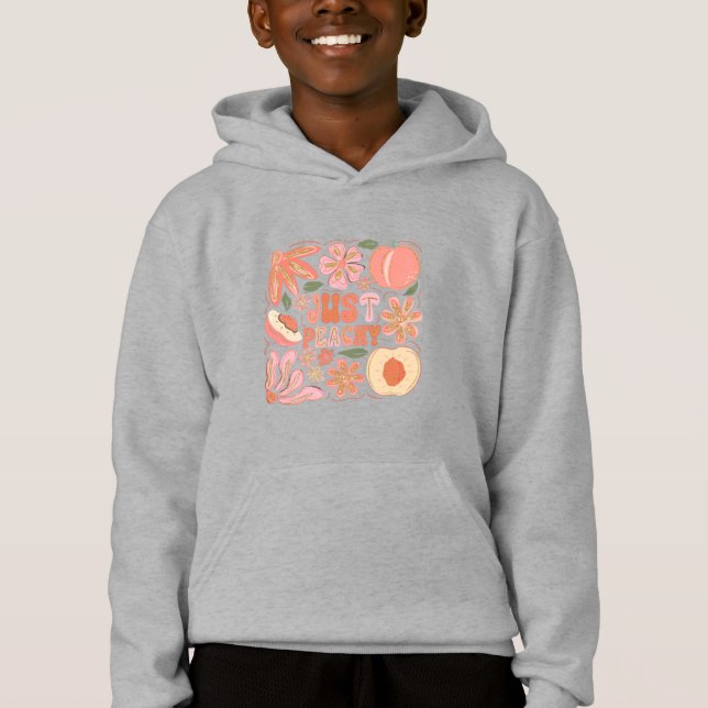 Camiseta Peachy Floral Design (Frente)