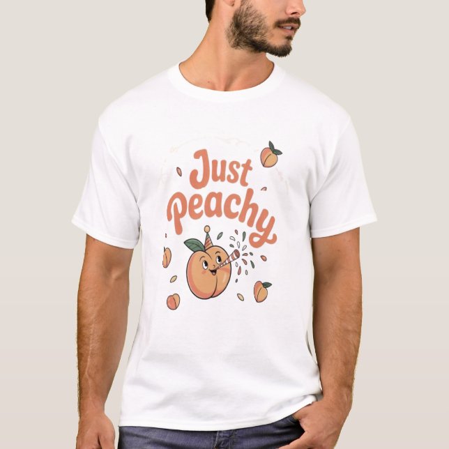 Camiseta Peachy Mood (Frente)