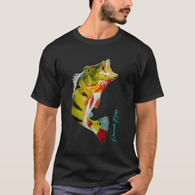 Camiseta Peacock Bass Fish (Frente)