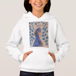 Camiseta Peacock Blue Hoodie